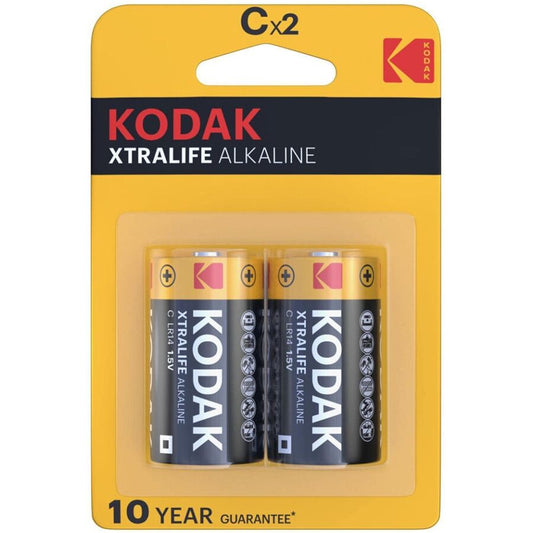 KODAK - XTRALIFE ALKALINE BATTERIES CX 2 EINHEITEN - Sexotim