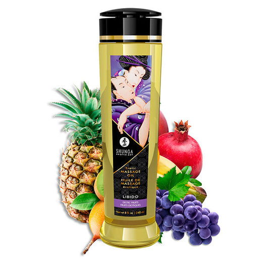 SHUNGA - EROTISCHES MASSAGEÖL LIBIDO 240 ML - Sexotim