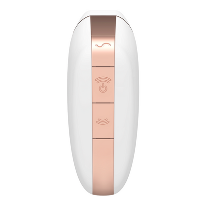 SATISFYER - LOVE TRIANGLE STIMULATOR & VIBRATOR SCHWARZ - Sexotim