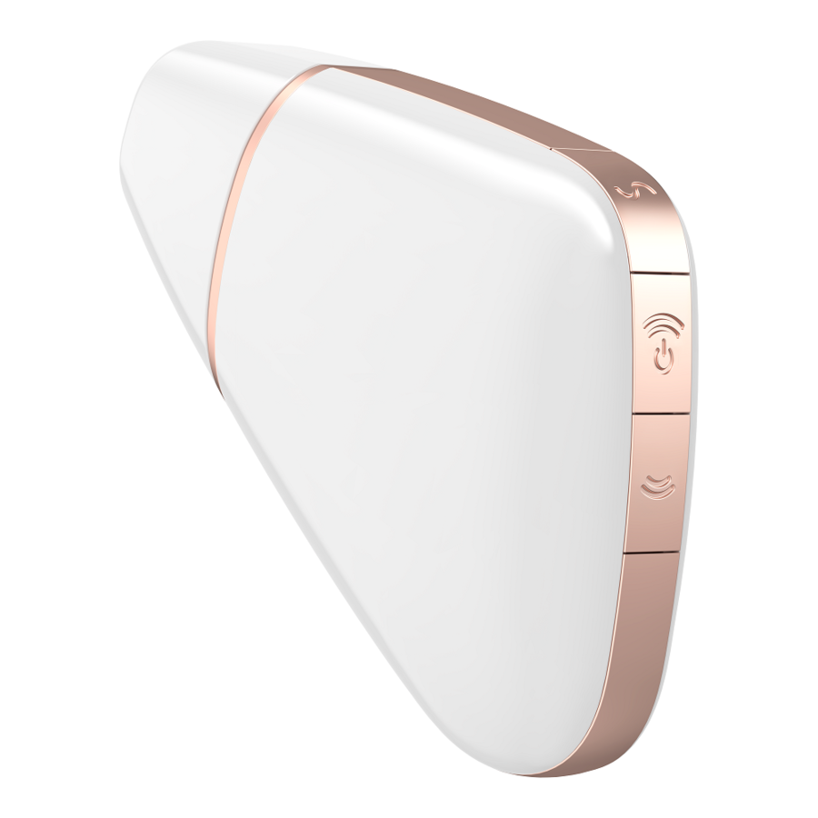 SATISFYER - LOVE TRIANGLE STIMULATOR & VIBRATOR SCHWARZ - Sexotim