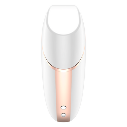 SATISFYER - LOVE TRIANGLE STIMULATOR & VIBRATOR SCHWARZ - Sexotim