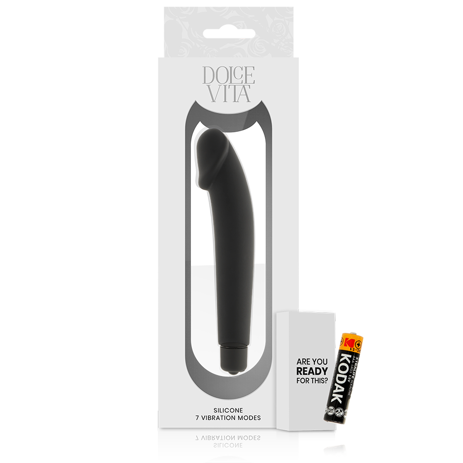 DOLCE VITA - REALISTIC BLACK SILICONE - Sexotim