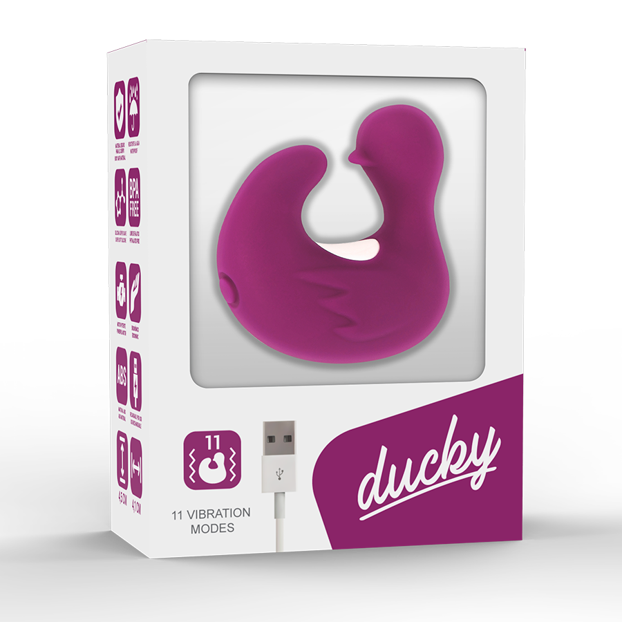 COVERME - DUCKYMANIA WIEDERAUFLADBARER SILIKON-STIMULIERENDER ENTENFUCHSCHH - Sexotim