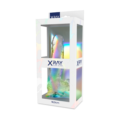 X RAY - KLARER HAHN MIT EIER 18.5 CM -O- 3.8 CM - Sexotim