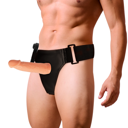 HARNESS ATTRACTION - WILLIAN HOLLOW RNES MIT VIBRATOR 17 CM -O- 4.5 CM - Sexotim