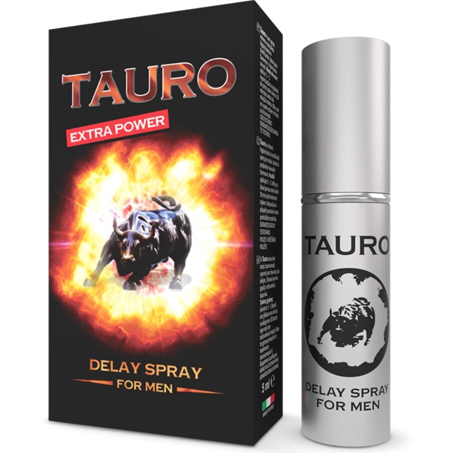 TAURO - EXTRA POWER DELAY SPRAY FÜR MÄNNER 5 ML - Sexotim