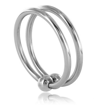 METAL HARD - DOPPELSTAHLRING 30MM - Sexotim