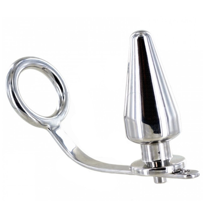 METAL HARD - STAHLRING MIT ANALPLUG, 45X50 MM - Sexotim