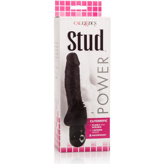 CALEXOTICS - POWER STUD CLITERRIFIC SCHWARZER VIBRATOR - Sexotim