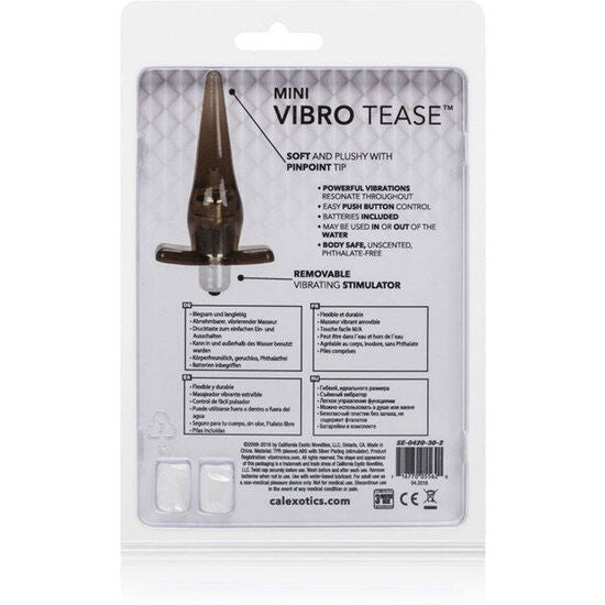 CALEXOTICS - MINI VIBRO TEASE SCHWARZ - Sexotim