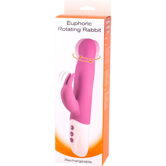 SEVEN CREATIONS - EUPHORIC BUNNY VIBRATOR MIT LILA ROTATION - Sexotim