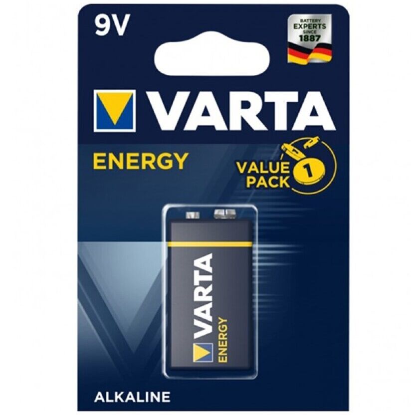 VARTA - ENERGY BATTERY 9V LR61 1 EINHEIT - Sexotim