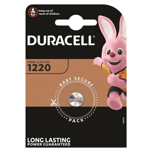 DURACELL - BATTERIE BOTON LITIO CR1220 3V 1EINHEIT