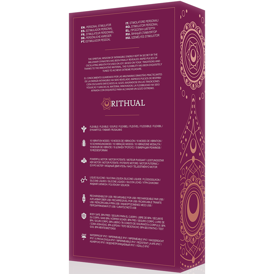 RITHUAL - ORCHID WIEDERAUFLADBARER G-PUNKT KRIYA RITUALSTIMULATOR - Sexotim