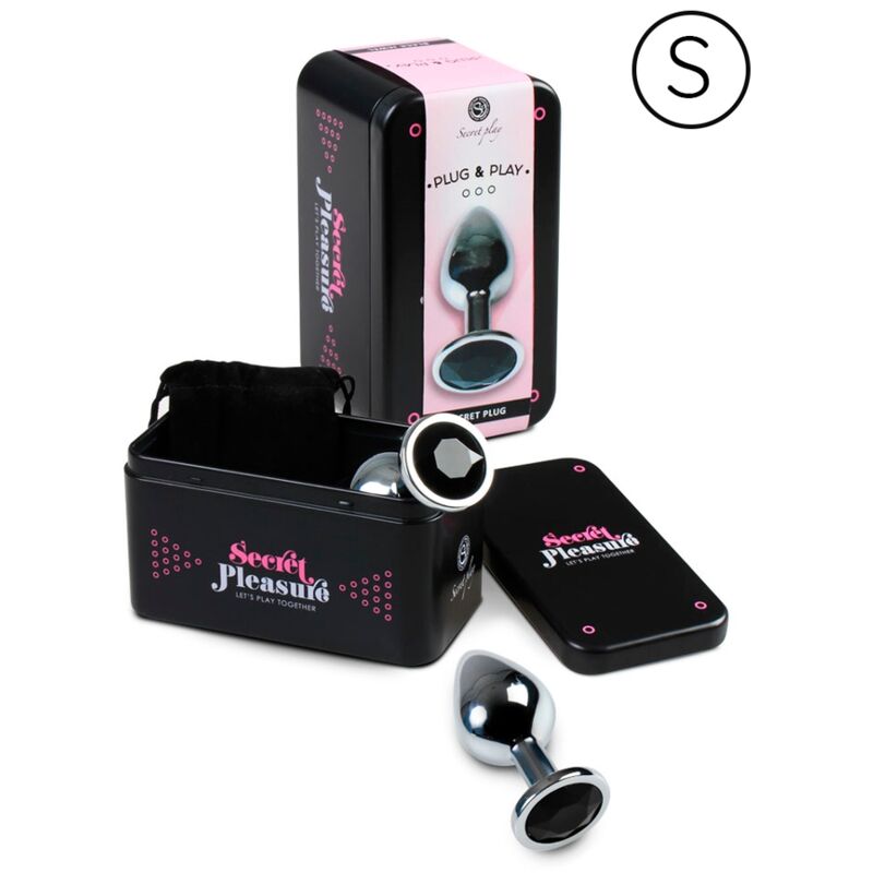 SECRETPLAY - ANALPLUG SCHWARZ S - Sexotim