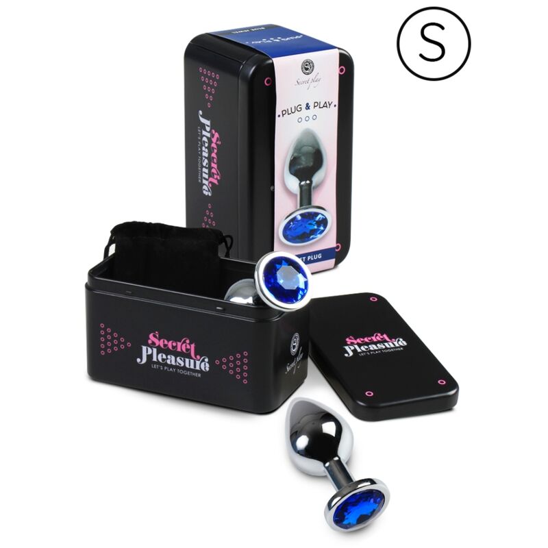 SECRETPLAY - ANALPLUG BLAU S - Sexotim