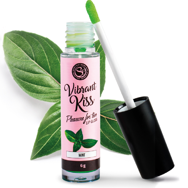 SECRETPLAY - LIPGLOSS VIBRANT KISS MINT - Sexotim