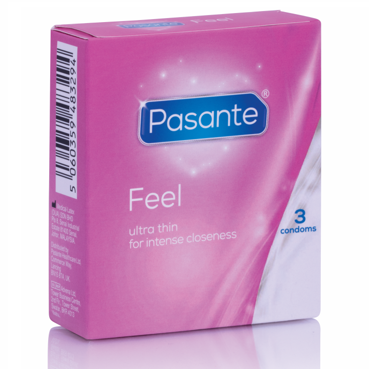 PASANTE - KONDOME SENSITIVE ULTRA DÜNN 3 EINHEITEN - Sexotim