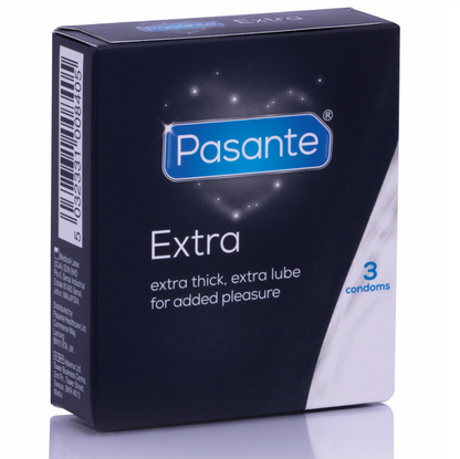 PASANTE - EXTRA-KONDOM EXTRA DICK 3 EINHEITEN - Sexotim