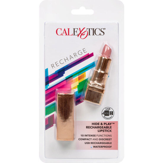 CALEXOTICS - BALA WIEDERAUFLADBARER LIPPENSTIFT HIDE & PLAY ZARTES ROSA - Sexotim