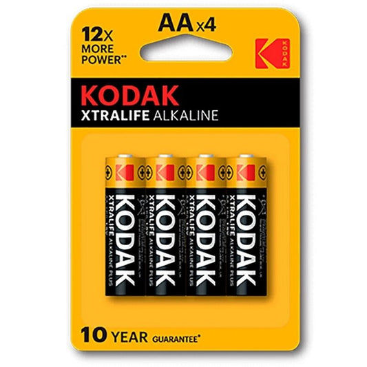 KODAK - XTRALIFE ALKALINE BATTERIE AA LR6 BLISTER * 4 - Sexotim