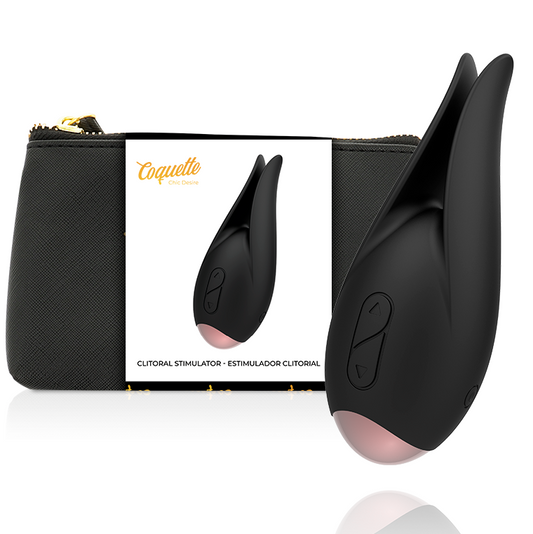 COQUETTE CHIC DESIRE - KLITORIALSTIMULATOR SCHWARZ / GOLD - Sexotim