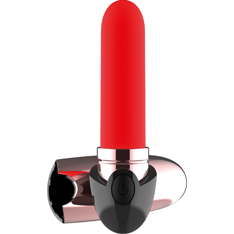 COQUETTE CHIC DESIRE - VIBRATOR WIEDERAUFLADBARER LIPPENSTIFT SCHWARZ/GOLD - Sexotim