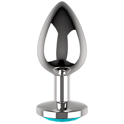 COQUETTE CHIC DESIRE - ANALPLUG METALLBLAU FARBE GRÖSSE L 4 X 9 CM - Sexotim