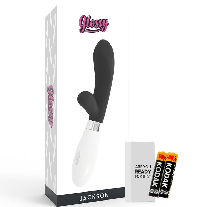 GLOSSY - JACKSON RABBIT SCHWARZ - Sexotim