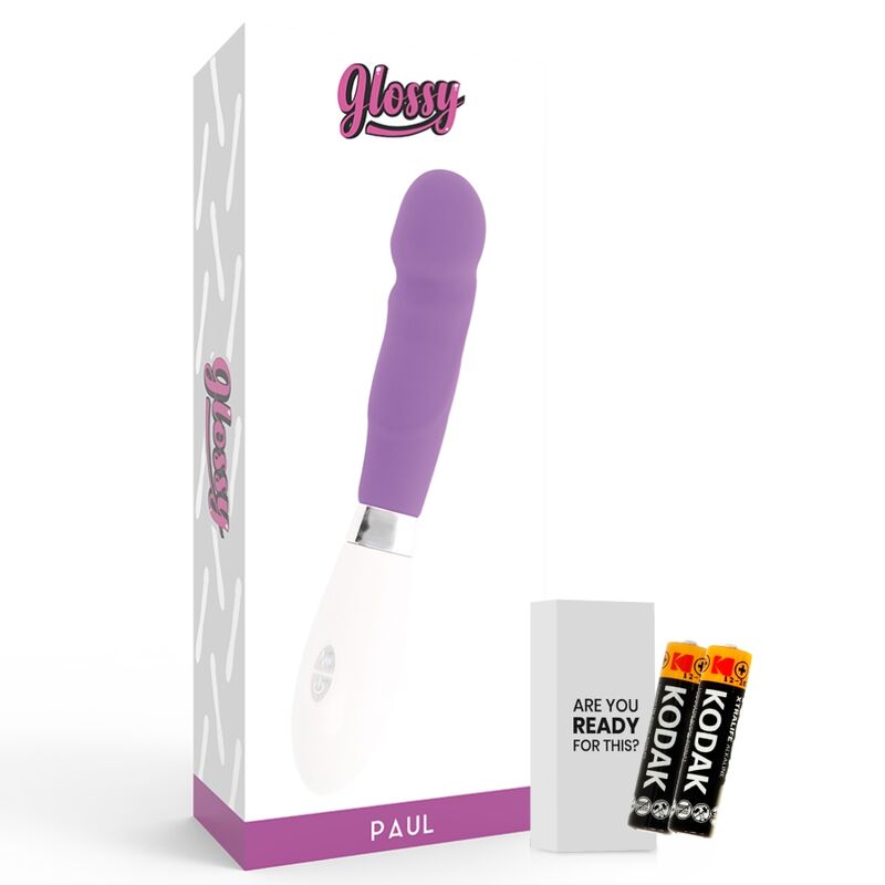 GLOSSY - PAUL VIBRATOR LILA - Sexotim