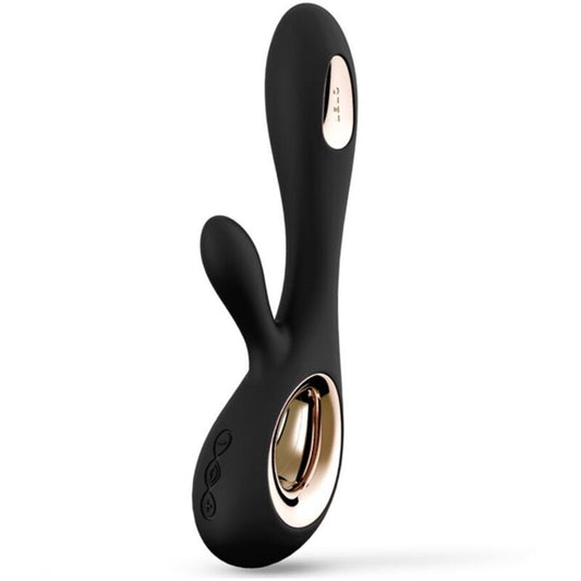 LELO - SORAYA WAVE VIBRATOR KANINCHEN SCHWARZ - Sexotim