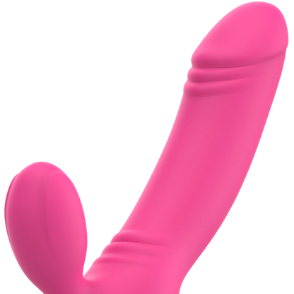 OHMAMA - BIX DOPPELSTIMULATIONSVIBRATOR XMAS EDITION ROSA - Sexotim