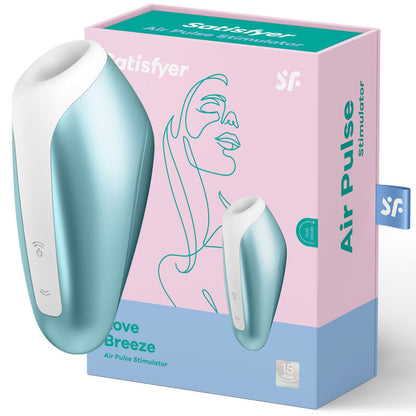 SATISFYER - LOVE BREEZE SUCCIONADOR ICE BLUE - Sexotim
