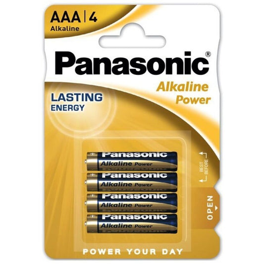 PANASONIC - BRONZE BATTERIE AAA LR03 4U - Sexotim