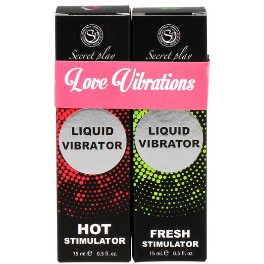 SECRETPLAY - LIQUID VIBRATOR LOVE VIBRATIONS PACK - Sexotim