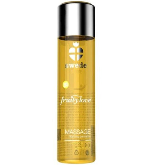 SWEDE - FRUITY LOVE MASSAGEÖL MIT WÄRMENDEM EFFEKT TROPISCHES FRUCHTIGES MIT HONIG 60 ML - Sexotim