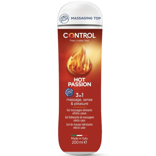 CONTROL - HOT PASSION 3 IN 1 GEL 200 ML - Sexotim