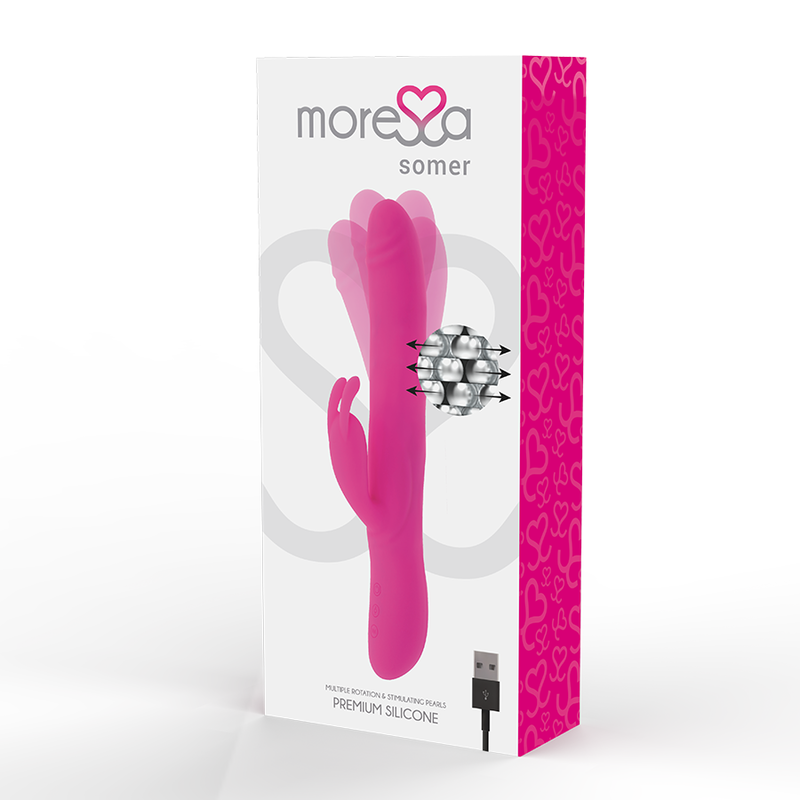 MORESSA - SOMER PREMIUM VIBRATOR MIT MEHRFACHDREHUNG - Sexotim