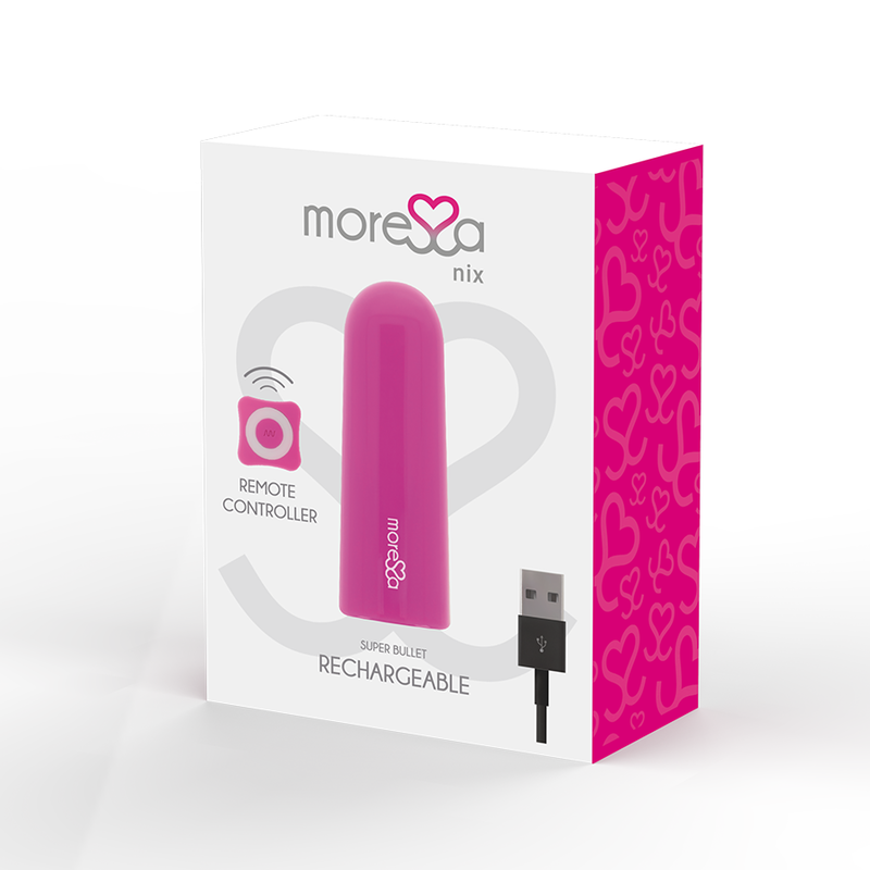 MORESSA - NIX VIBRATOR FERNBEDIENUNG ROSA - Sexotim