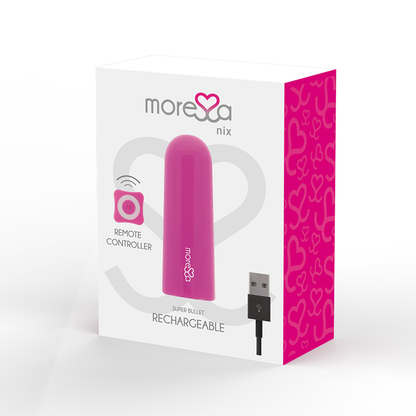 MORESSA - NIX VIBRATOR FERNBEDIENUNG ROSA - Sexotim