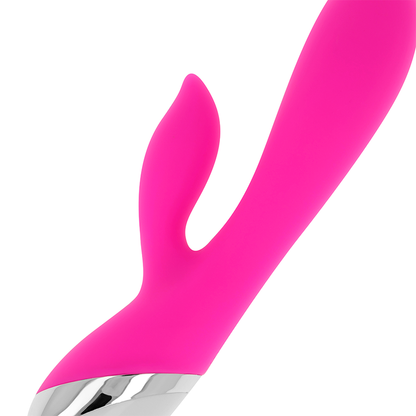 OHMAMA - VIBRATOR MIT KANINCHEN 10 VIBRATIONSMODI 19 CM - Sexotim