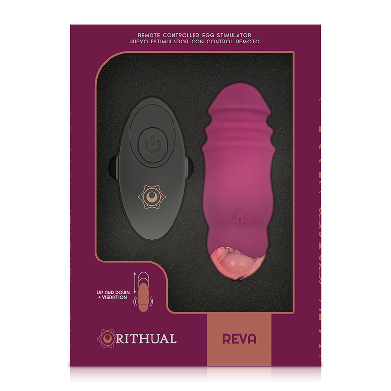 RITHUAL - REVA EGG FERNBEDIENUNGS-UP&DOWN-SYSTEM + VIBRATION - Sexotim