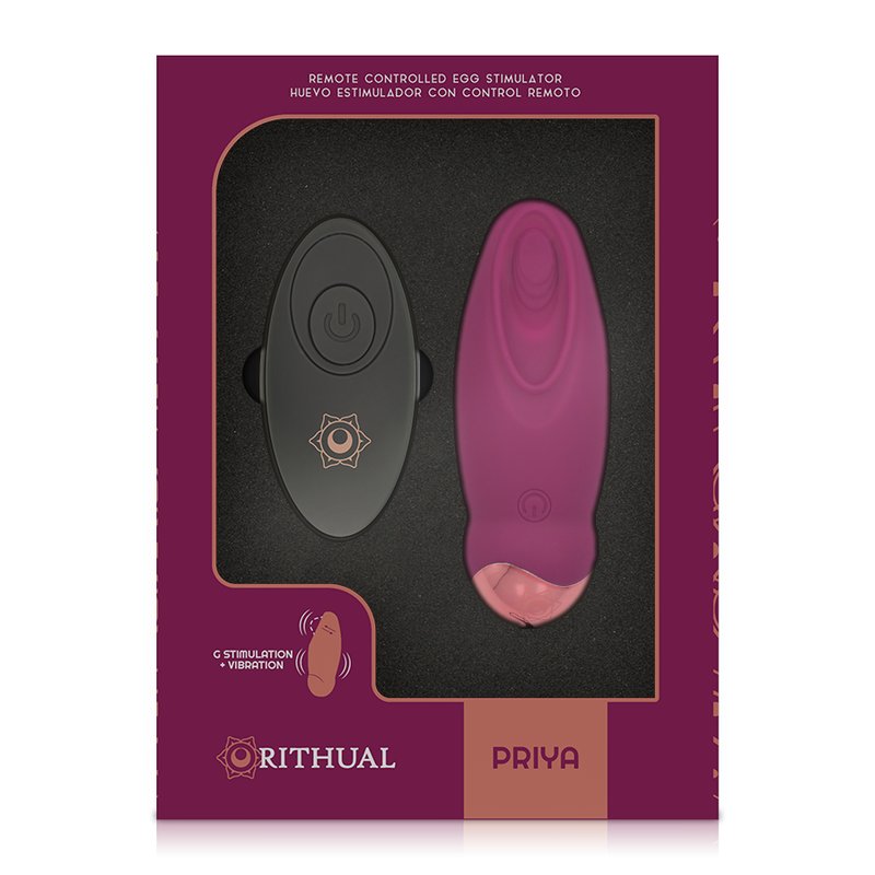 RITHUAL - PRIYA EGG FERNBEDIENUNG G-SPOT + VIBRATION - Sexotim