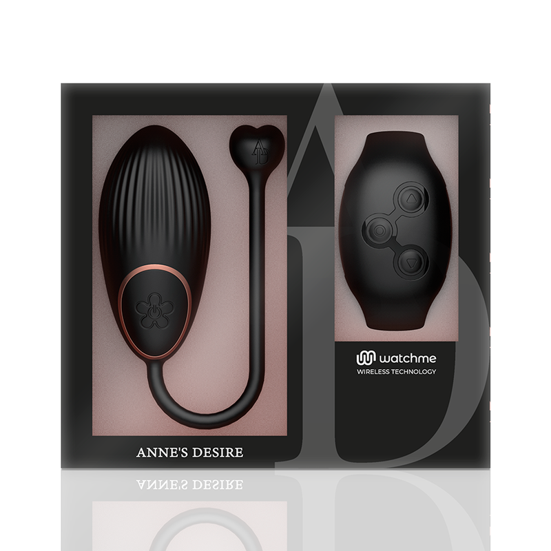 ANNE'S DESIRE - EGG FERNBEDIENUNGSTECHNOLOGIE WATCHME SCHWARZ - Sexotim