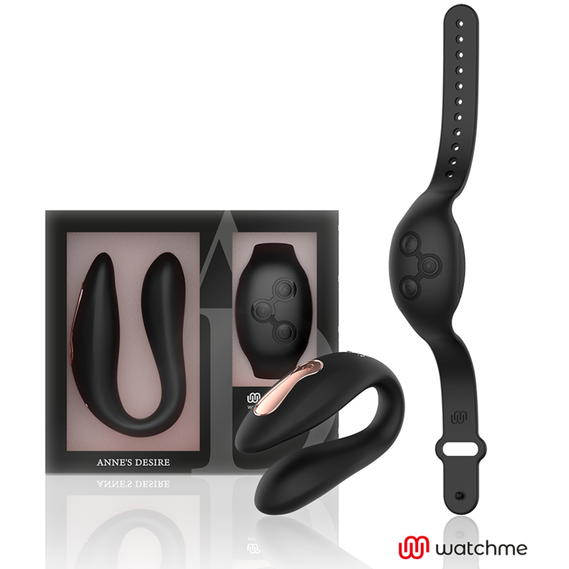 ANNE'S DESIRE - DUAL PLEASURE TECNOLOG A WATCHME BLACK - Sexotim