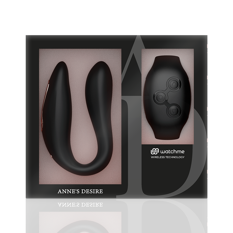 ANNE'S DESIRE - DUAL PLEASURE TECNOLOG A WATCHME BLACK - Sexotim