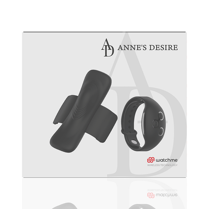 ANNE'S DESIRE - PANTY PLEASURE TECNOLOG A WATCHME BLACK - Sexotim