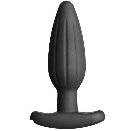 ELECTRASTIM - SILIKON SCHWARZ ROCKER BUTT PLUG MITTEL - Sexotim