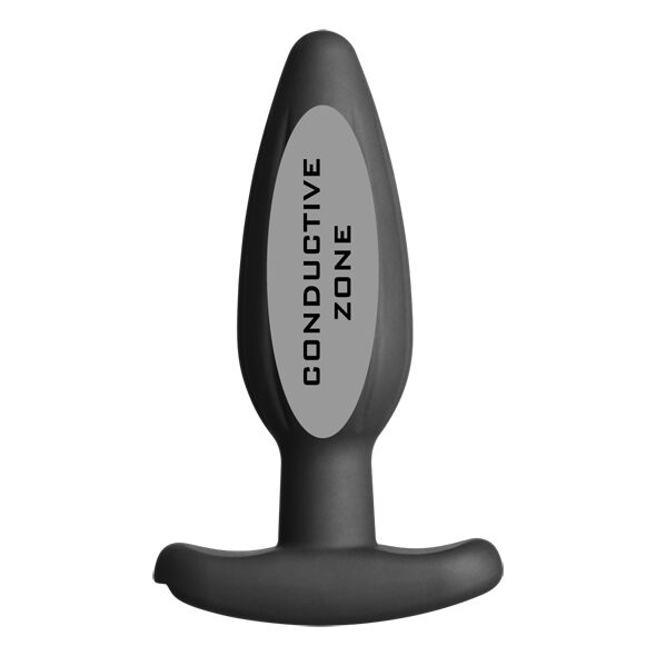 ELECTRASTIM - SILIKON SCHWARZ ROCKER BUTT PLUG MITTEL - Sexotim