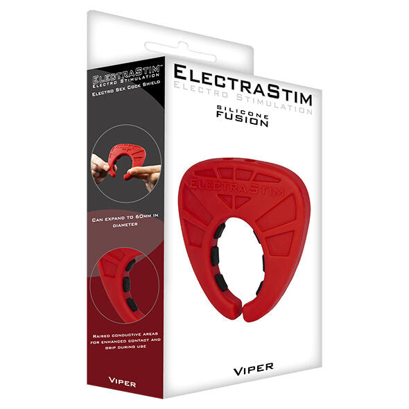 ELECTRASTIM - SILIKON FUSION VIPER COCK SHIELD - Sexotim